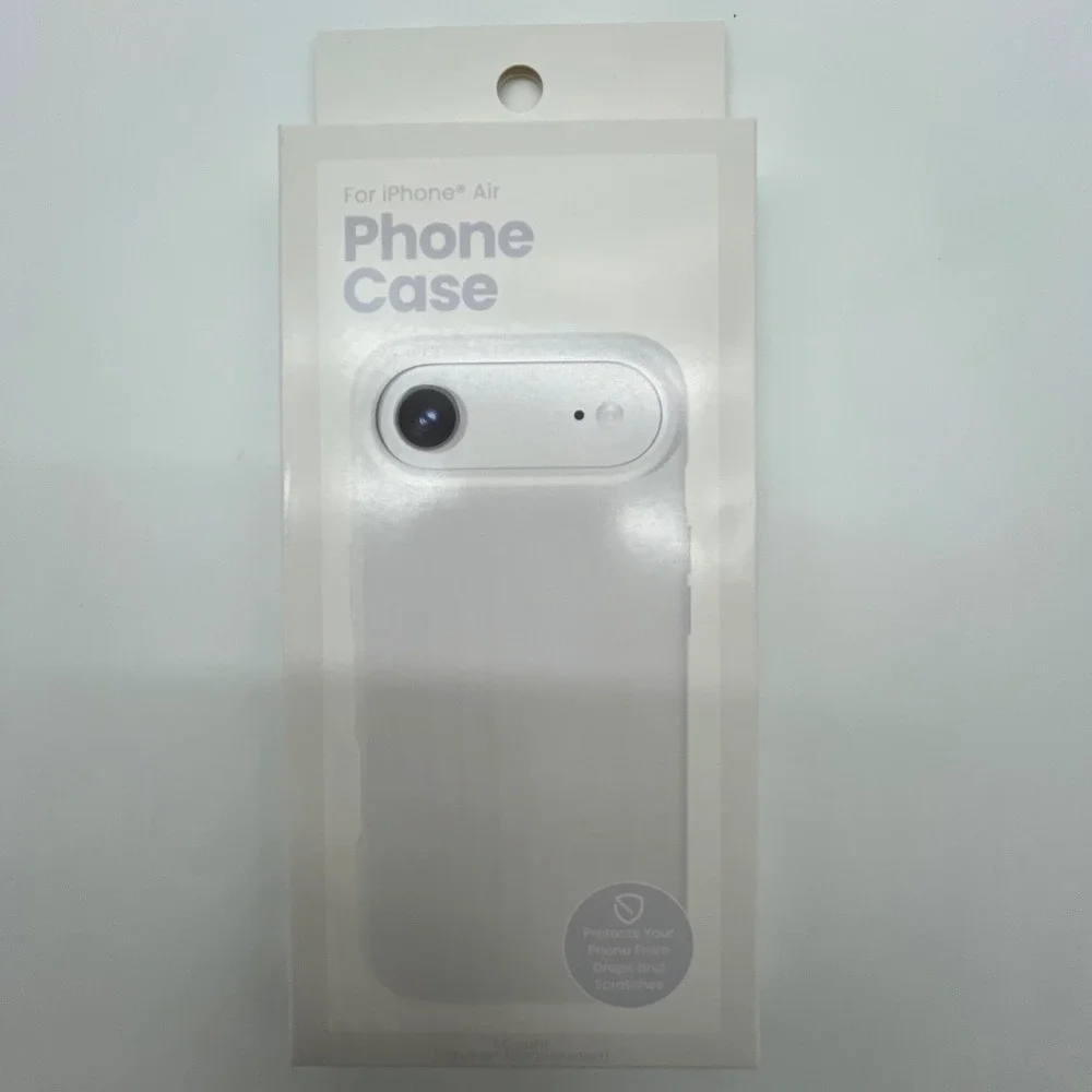 Chug Inc iPhone Air Phone Case Clear Slim TPU Wireless Charging Compatible